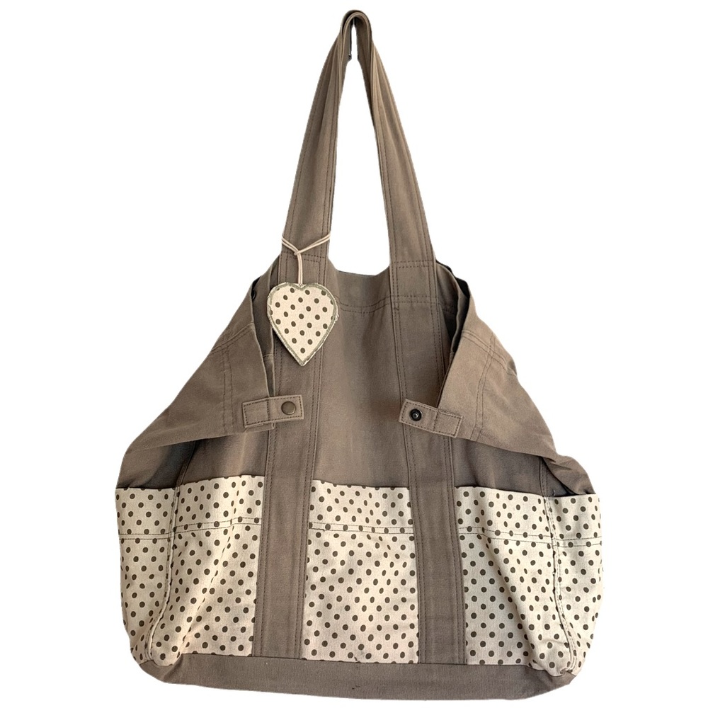 Saldarini 1882 Como Italy Bag. Canvas green.